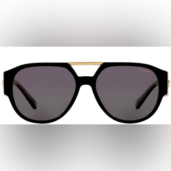 Versace Polarized Sunglasses VE4371 GB1/81 58 16 - Picture 3 of 8